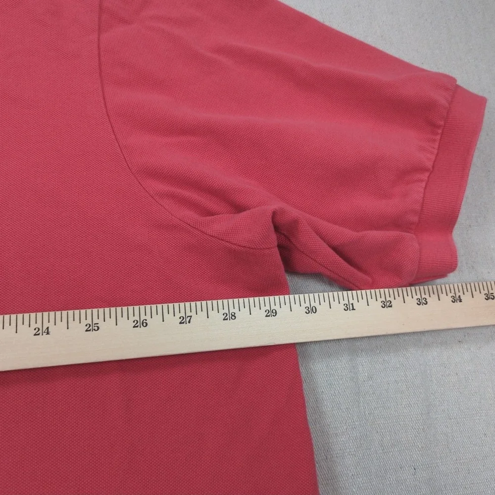 Polo Ralph Lauren Shirt Mens 3XLT Red Classic Casual Preppy Office Golf